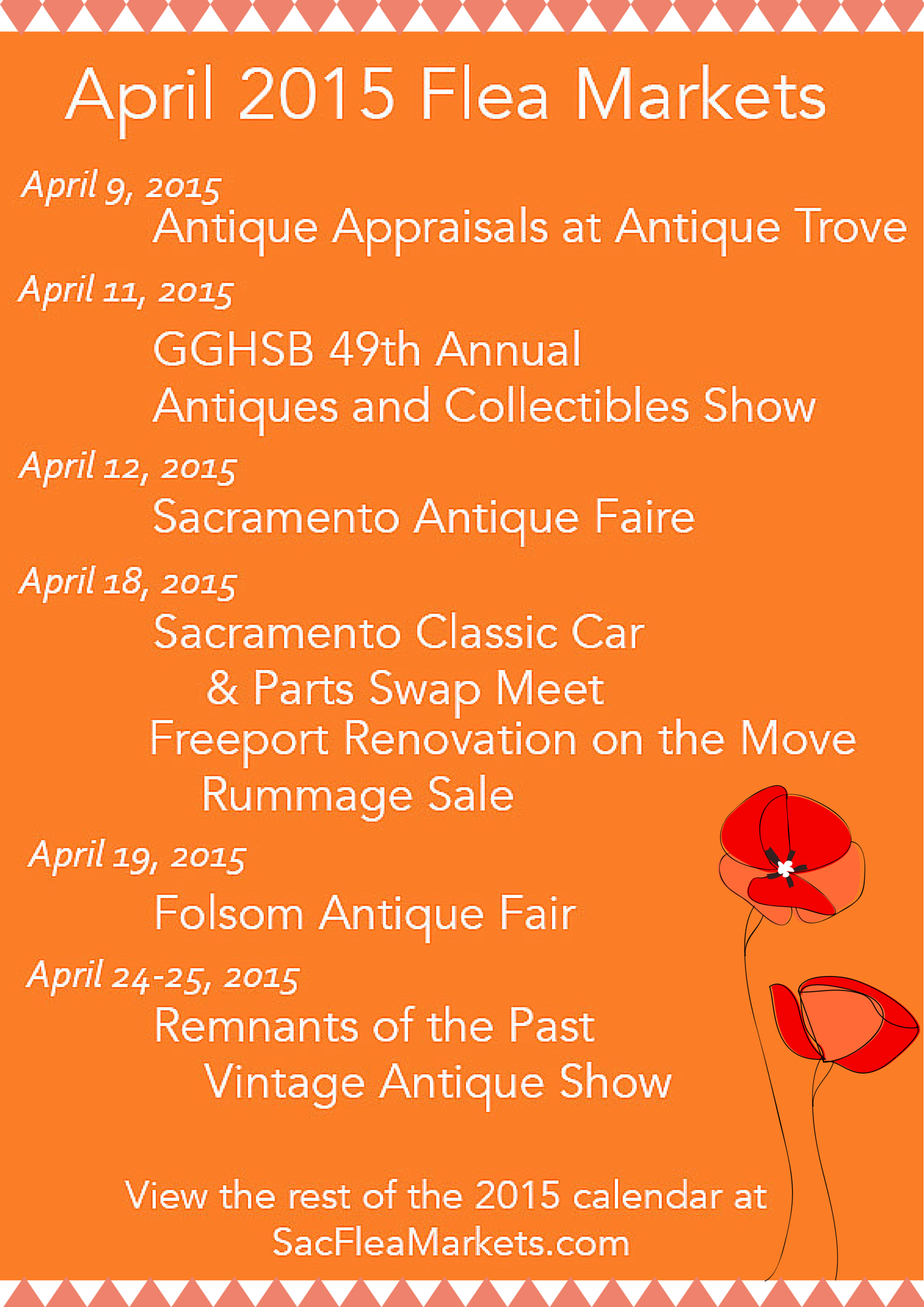 April 2015 Sacramento Flea Markets