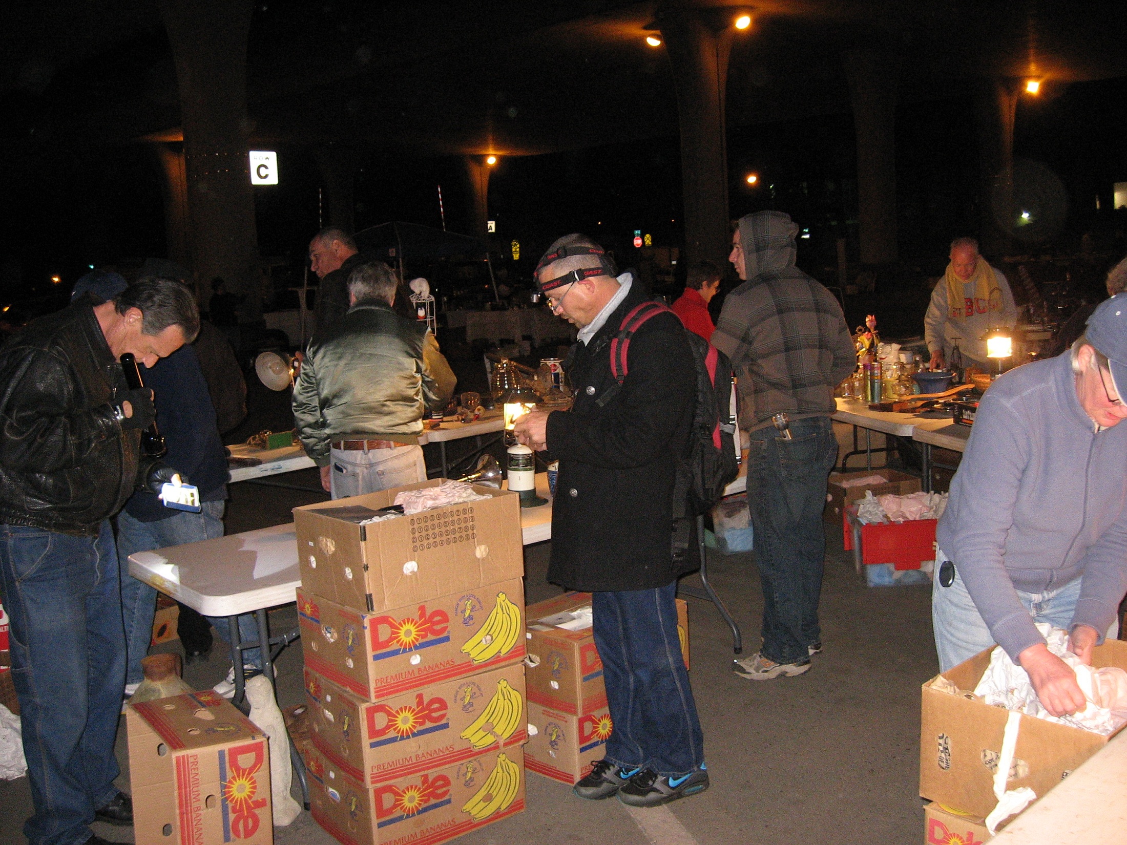 The Best Time to Arrive at the Flea Market